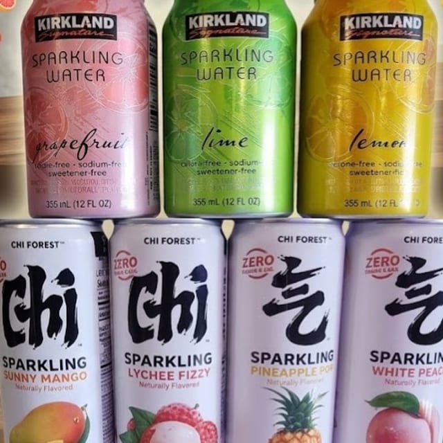 Sparkling Water.