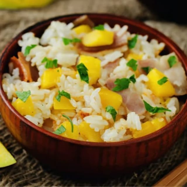 E3-Mango Fried Rice.