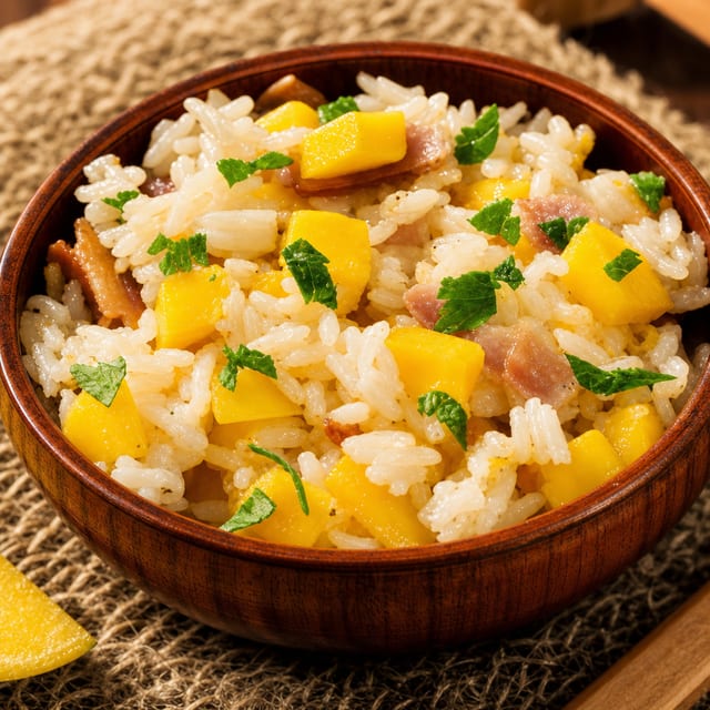 E3-Mango Fried Rice.