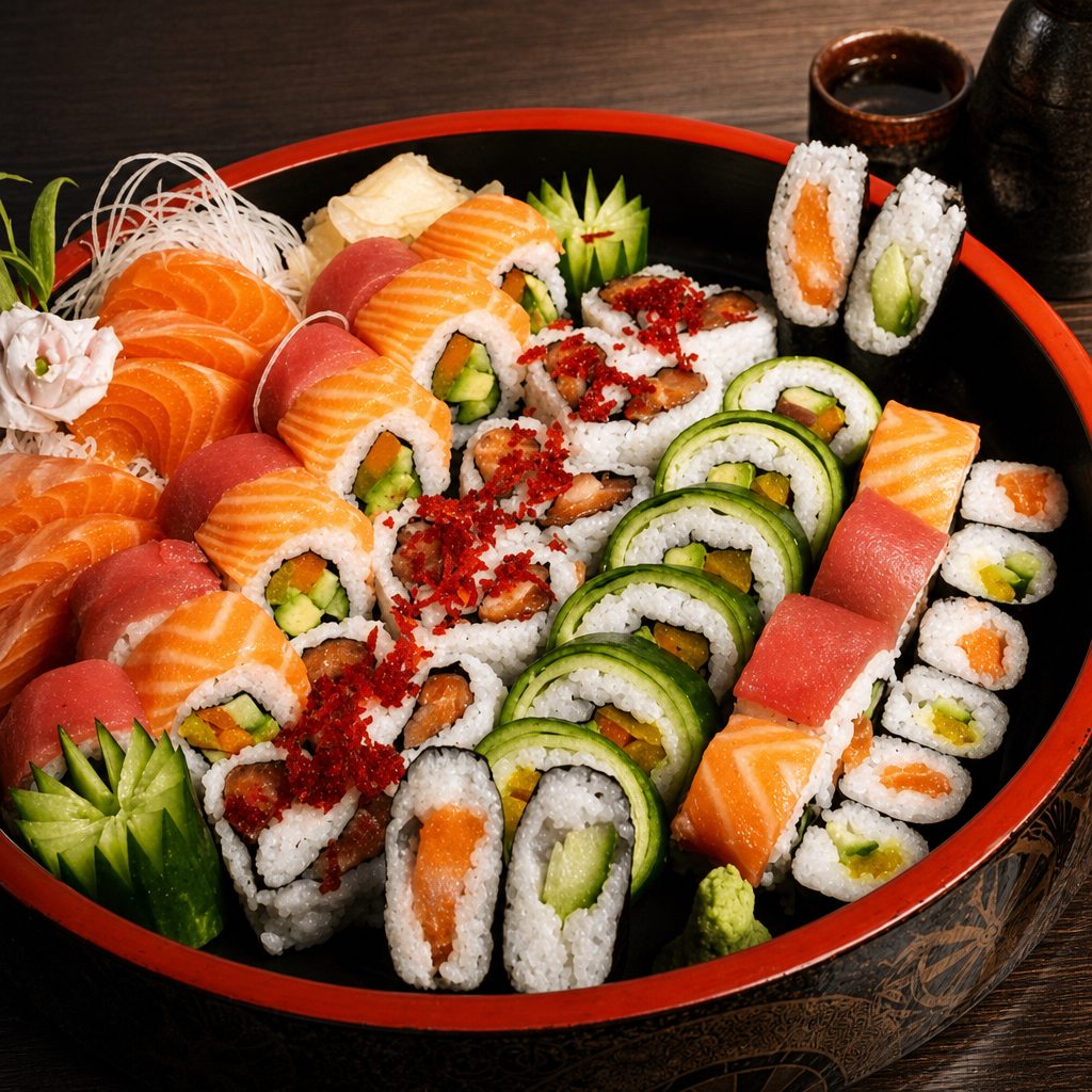 S11. Crispy Salmon Roll.