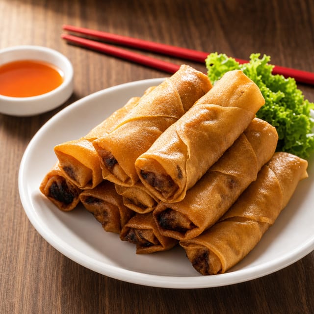 A3-Thai Spring Roll (8 Pcs).
