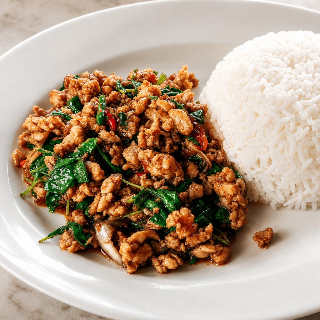 K2-Kra Pao Nua (Beef).