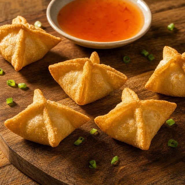 A8-Crab Rangoon.